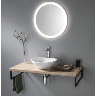 VEGA deska pod umyvadlo 72,5x45cm, dub platin VG775