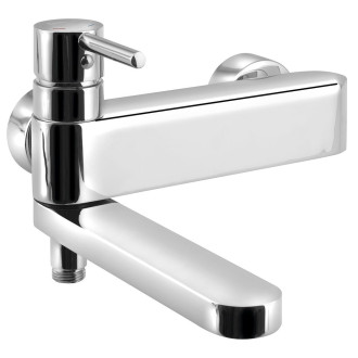 RHAPSODY nástěnná vanová baterie, otočné ramínko, chrom 5586