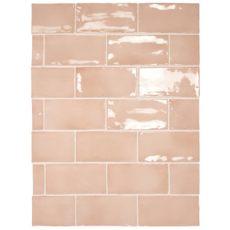 MANACOR obklad Blush Pink 7,5x15 (0,5m2) (EQ-3) 26904