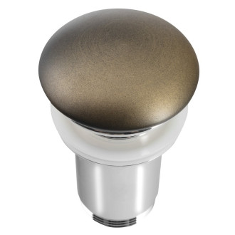 PRIORI umyvadlová výpust 5/4“, click-clack, keramická zátka, 10-50mm, bronz PV032