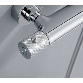 SOLARIS sprchový sloup s termostatickou baterií, chrom WD139