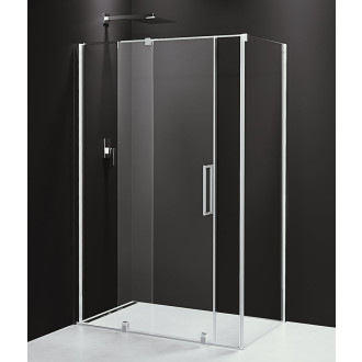 ROLLS obdélníkový sprchový kout 1300x900 mm, L/P varianta, čiré sklo RL1315RL3315