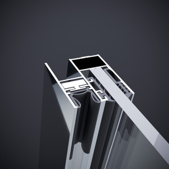 ROLLS obdélníkový sprchový kout 1300x900 mm, L/P varianta, čiré sklo RL1315RL3315