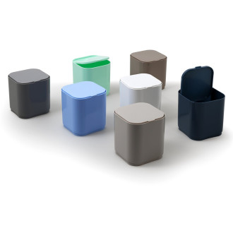 SEVENTY stolní odpadkový koš výklopný, plast ABS, béžová 630866