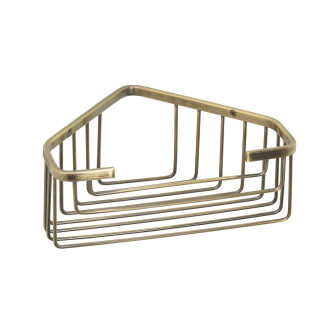 SMART rohová police do sprchy, 200x80x151mm, bronz 2483-44