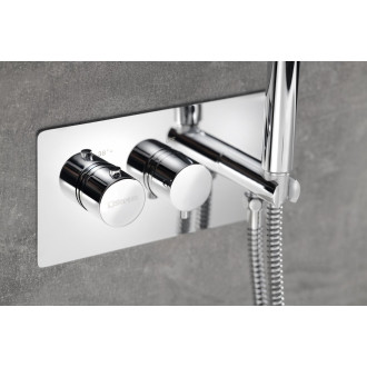 RHAPSODY podomítková sprchová termostatická baterie vč. sprchy, 2/3 výstupy, chrom 5508