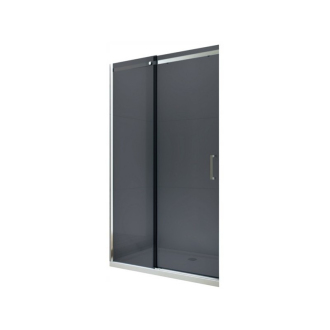 MEXEN OMEGA sprchové dveře 150x190 cm 8 mm chrom-kouřové 825-150-000-01-40