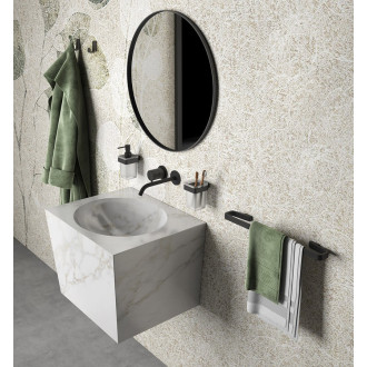 SAMOA držák ručníků 450x65mm, černá mat A8214514