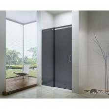 MEXEN OMEGA sprchové dveře 110x190 cm 8 mm chrom- kouřové 825-110-000-01-40