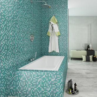 MULTI mozaika Teal 32,7x32,7 INT091