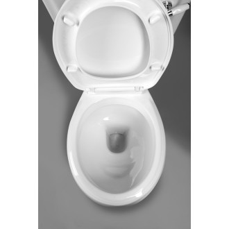 ANTIK WC kombi retro + sedátko, bílá AK107-01