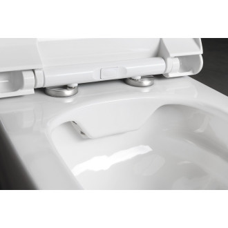 BELLO závěsná WC mísa, Rimless, 35,5x53cm, bílá 100214