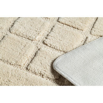 DELHI Koupelnová předložka 50x80cm s protiskluzem, 100% polyester, béžová 1712311