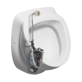 DYNASTY urinál s automatickým splachovačem 6V DC, 39x58 cm 10SZ92001-SENSOR