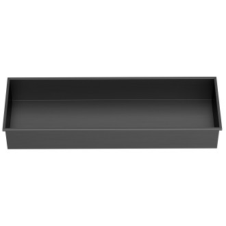 INSERTA zapuštěná police do obkladu, 810x270 mm, nerez, antracit 1301-82B