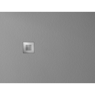 MITIA sprchová vanička z litého mramoru, obdélník 120x90cm, šedá PMS12090