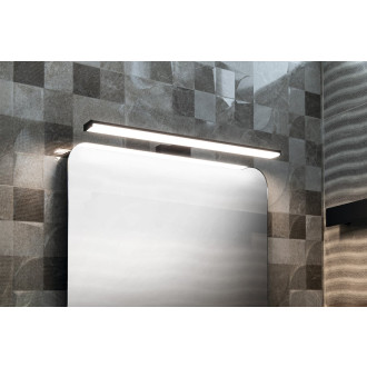 CHICAGO LED svítidlo, 400x120x40mm, 8W, 230V, plast, černá mat AU468