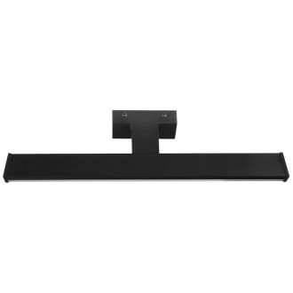 CHICAGO LED svítidlo, 400x120x40mm, 8W, 230V, plast, černá mat AU468