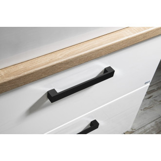 VEGA sestava koupelnového nábytku, š. 72,5 cm, bílá/dub platin VG073-01