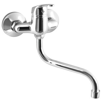 AQUALINE 35 nástěnná baterie, rozteč 100mm, ramínko S, chrom 52232