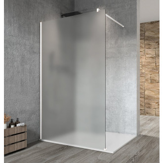 VARIO WHITE jednodílná sprchová zástěna ke stěně, matné sklo, 1000 mm GX1410GX1015