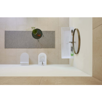KUBE X keramické umyvadlo 120x47cm, broušená spodní hrana, bílá ExtraGlaze 94249111