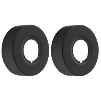 Rozeta 60/24 mm, výška 20 mm, černá mat, pár