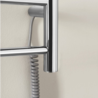 REDONDO elektrický sušák ručníků, kulatý, 500x900 mm, 75 W, nerez lesk ER220V
