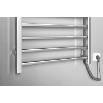 ESKINADO elektrický sušák ručníků, hranatý, 600x1500 mm, 130 W, nerez lesk ER450V