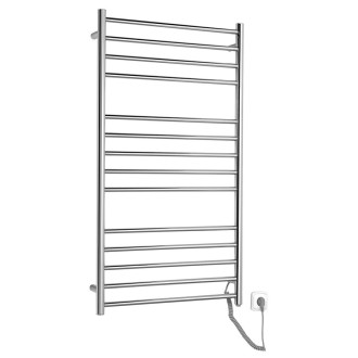 REDONDO elektrický sušák ručníků, kulatý, 630x1160 mm, 130 W, nerez lesk ER230V