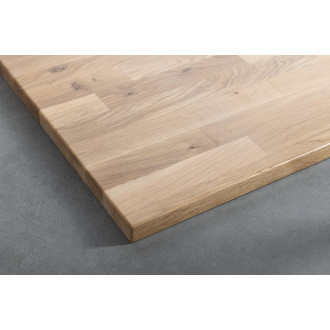 WOODY deska 906x28x463mm, masiv přírodní dub WDS900-70