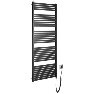 TONDI-E elektrické otopné těleso rovné 600x1690 mm, 800 W, černá mat DE496T