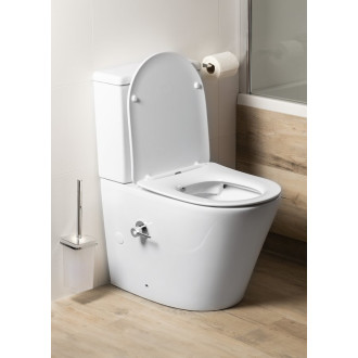 PACO CLEANWASH WC kombi,baterie a bidet. sprška, spodní/zadní odpad, bílá PC1012RX