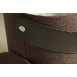 STRESA koš na prádlo 42x62,5x42cm, hnědá 3163SB