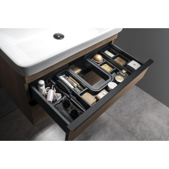 LINDO boční organizér, sada 2ks, 114x323mm, plast, antracit LD002