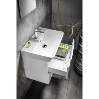 NEON skříňka s keramickým umyvadlem 60x41,5 cm, bílá 501.113.0