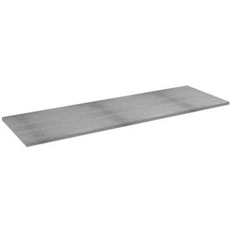CIRASA deska DTDL 131x1,8x46,5cm, dub stříbrný CR131-1111