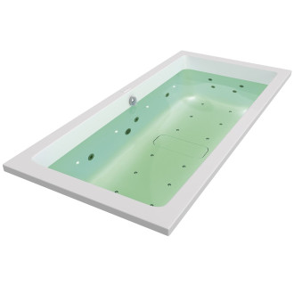 CHROMO PLANE vnitřní bodové barevné osvětlení vany, 8 RGB LED diod 91408