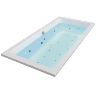 CHROMO PLANE vnitřní bodové barevné osvětlení vany, 8 RGB LED diod 91408