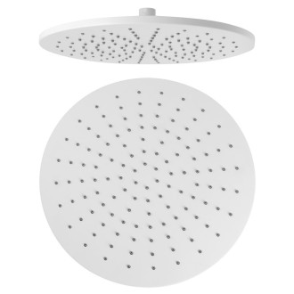 Hlavová sprcha, průměr 300mm, bílá mat SF414