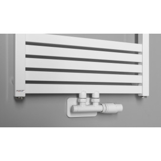 GRUNT otopné těleso rovné 500x1610 mm, středové připojení, bílá 600.123.4