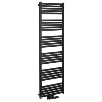 GRUNT otopné těleso rovné 500x1610 mm, středové připojení, černá mat 600.123.6