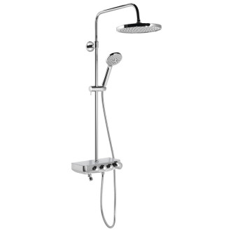 FARRAO sprchový sloup s baterií a napouštěním, chrom SL450