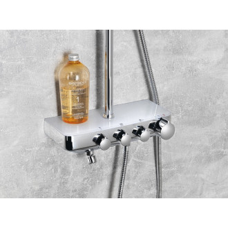 FARRAO sprchový sloup s baterií a napouštěním, chrom SL450