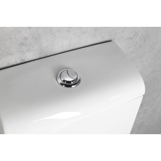 HUBERT WC kombi, spodní/zadní odpad, bílá PB304