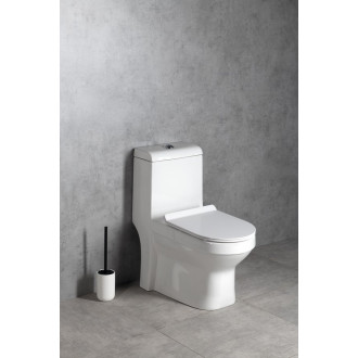 HUBERT WC kombi, spodní/zadní odpad, bílá PB304