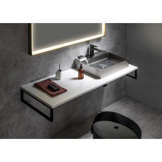 PLATO deska Rockstone 600x24x500mm, bílá mat PL060-0101