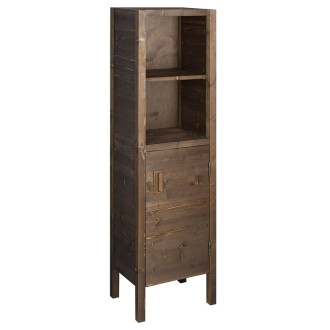 BRAND doplňková skříňka 40x140x30cm, pravá, mořený smrk BA043S