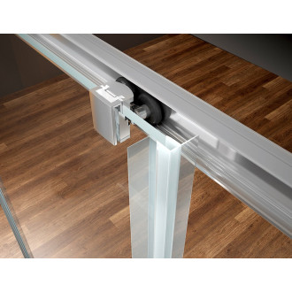 BORG čtvercová sprchová zástěna 800x800x1950 mm, čiré sklo 751.180.1