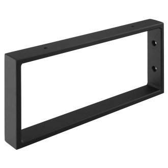 Podpěrná konzole 350x150x40mm, lakovaná ocel, černá mat, 1 ks 30365